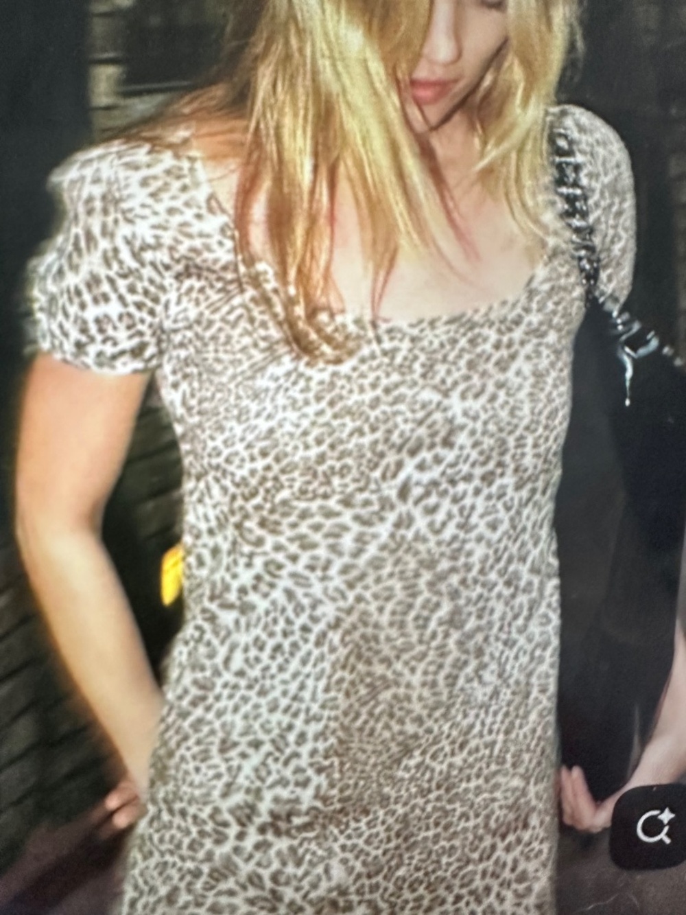 BARNEY’S NEW YORK LEOPARD MINI DRESS, Y2K.